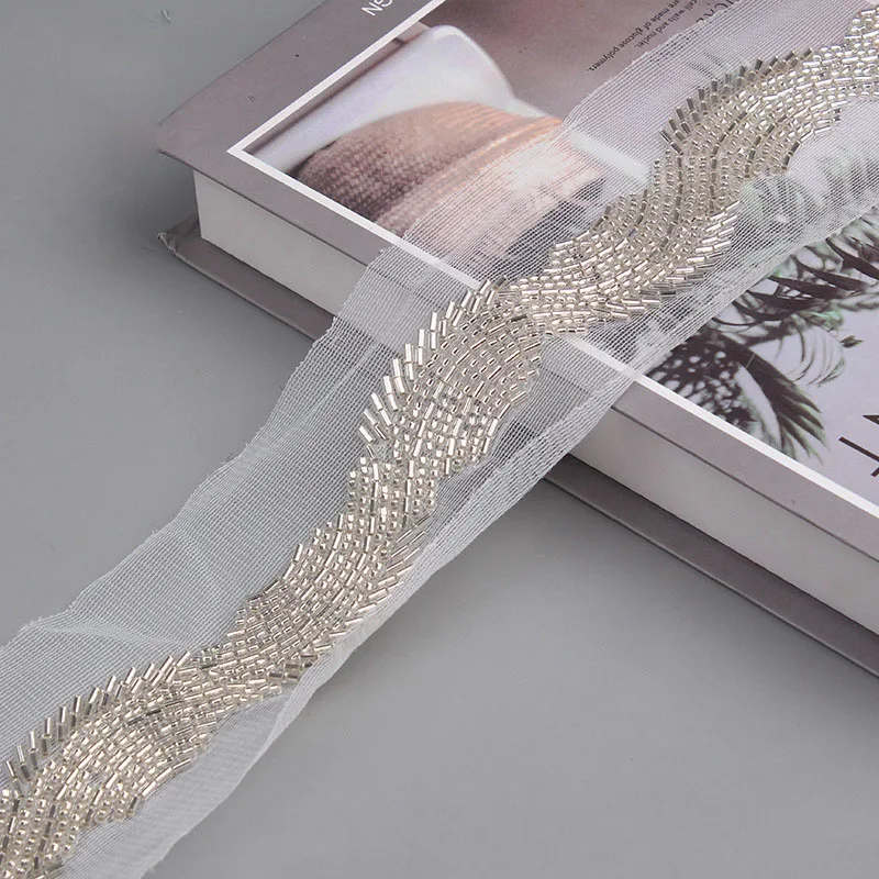 2023 Hot Sales Europe and America Lace High Quality Embroidered Guipure Lace Fabric For Wedding Lace LTZ182