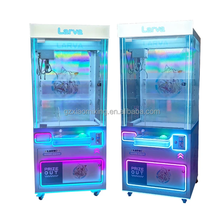 Custom Coin-Operated Arcade Claw Crane Doll Machine Toy Joystick Control Entertaining Catcher Games Vending Machine