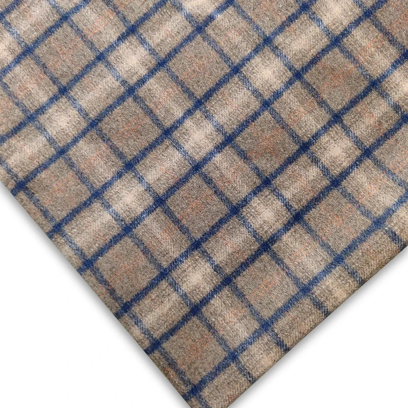 
Excellent price Vintage Tweed Pure Wool Fabric Vintage Woven fabric 