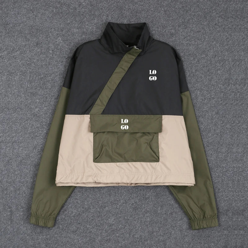 Мужская куртка на молнии, Анорак, ветровка, уличная одежда, под заказ, оптовая продажа