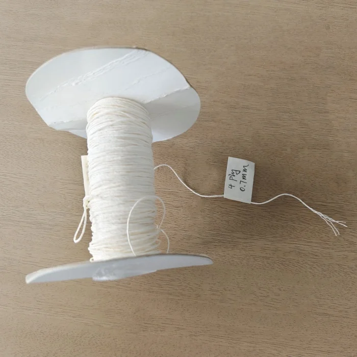1mm Natural Paper Raffia Cord White Kraft Paper Eco-friendly Twine Paper Rope