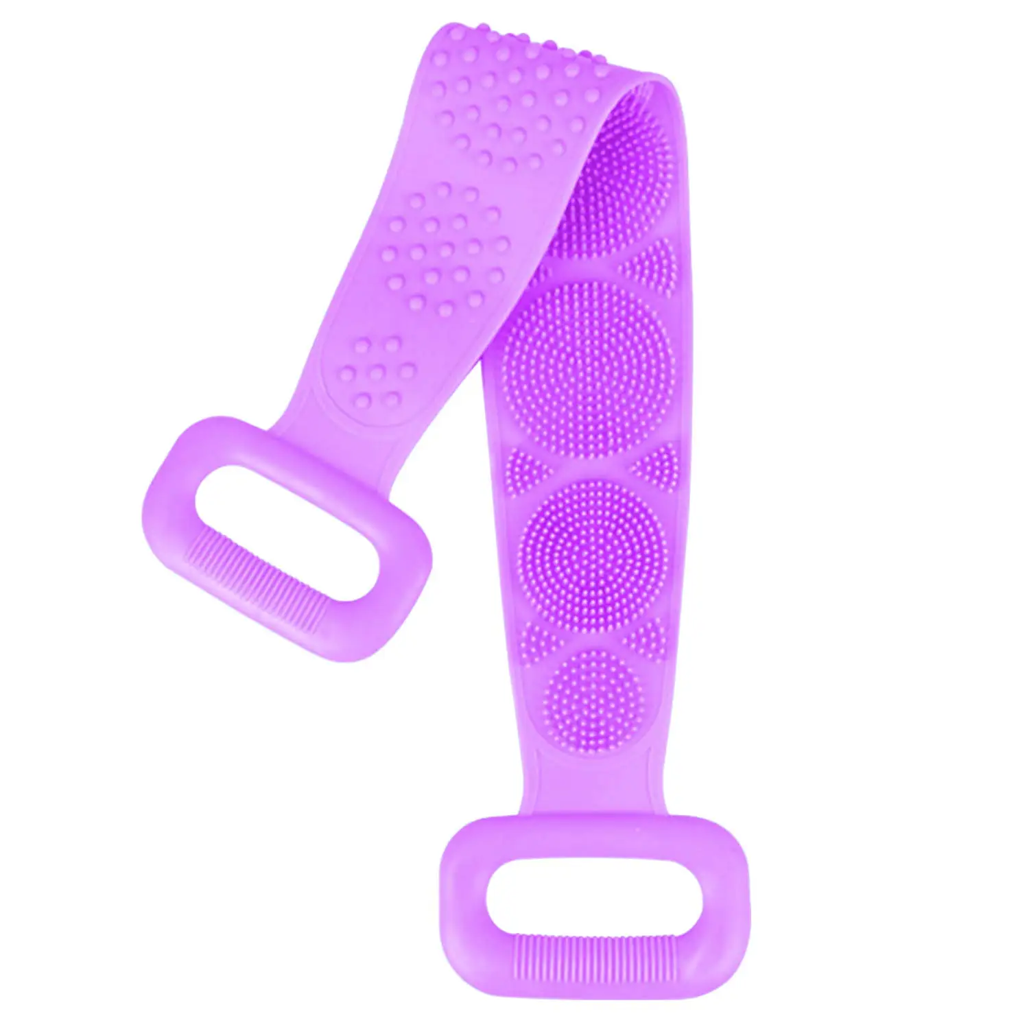 
Back Silicone Scrubber for Shower Rubbing bath belt bath shower body brush 