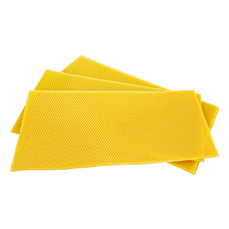 Beekeeping equipment Beeswax foundation sheet Beeswax comb foundation Beeswax foundation