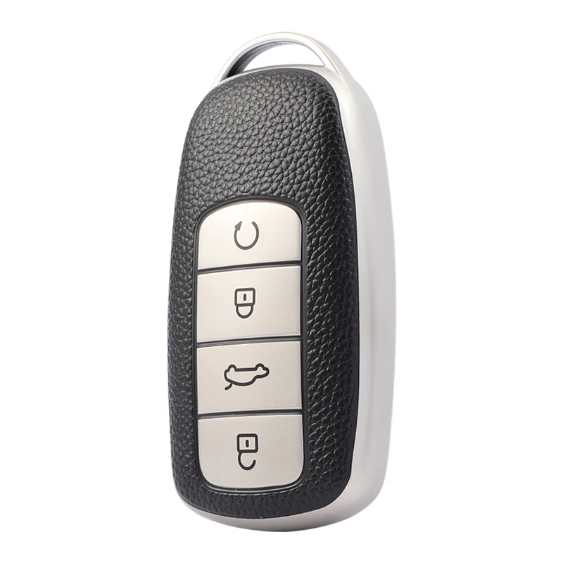 Чехол для автомобильного ключа с дистанционным управлением защитный чехол из ТПУ кожаный футляр сумка аксессуары Chery 20 Tiggo 8plus 7plus Arrizo 5plus 290