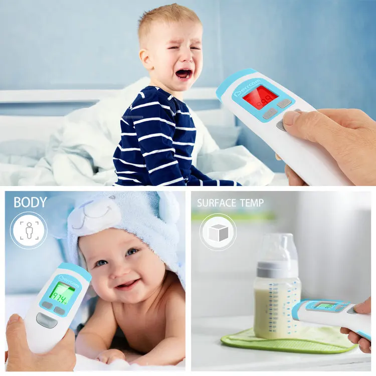 Non-contact bluetooths medical thermometer medical infrared forehead thermometer