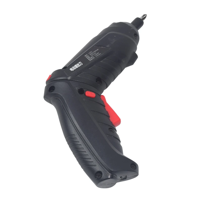 High Quality 3.6V Powerful Rechargeable Cordless Small Folding Electric Screwdriver with LED Light