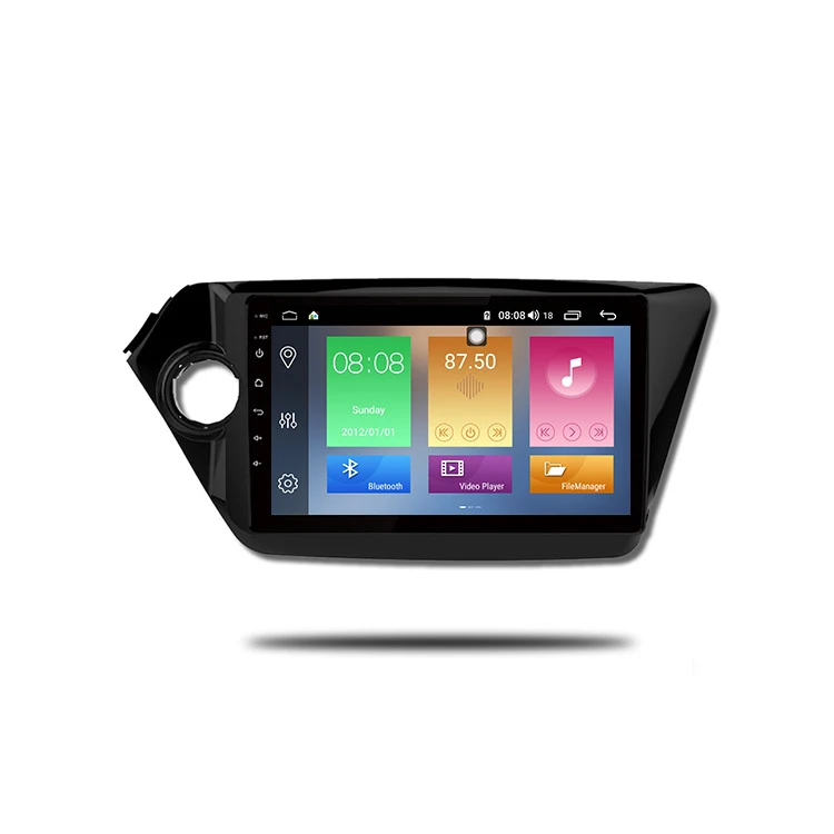 IOKONE Android 9,0 4G 32GB 2 Din стерео 9 дюймов сенсорный экран автомобиля GPS радио авто навигация для KIA K2/RIO