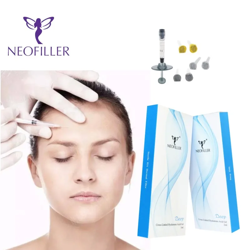 1ml Derm Lines Facial Anti-Aging Lip Augmentation Dermal Filler Hyalgan Injection Price Filler Injection Sodium Hyaluronate