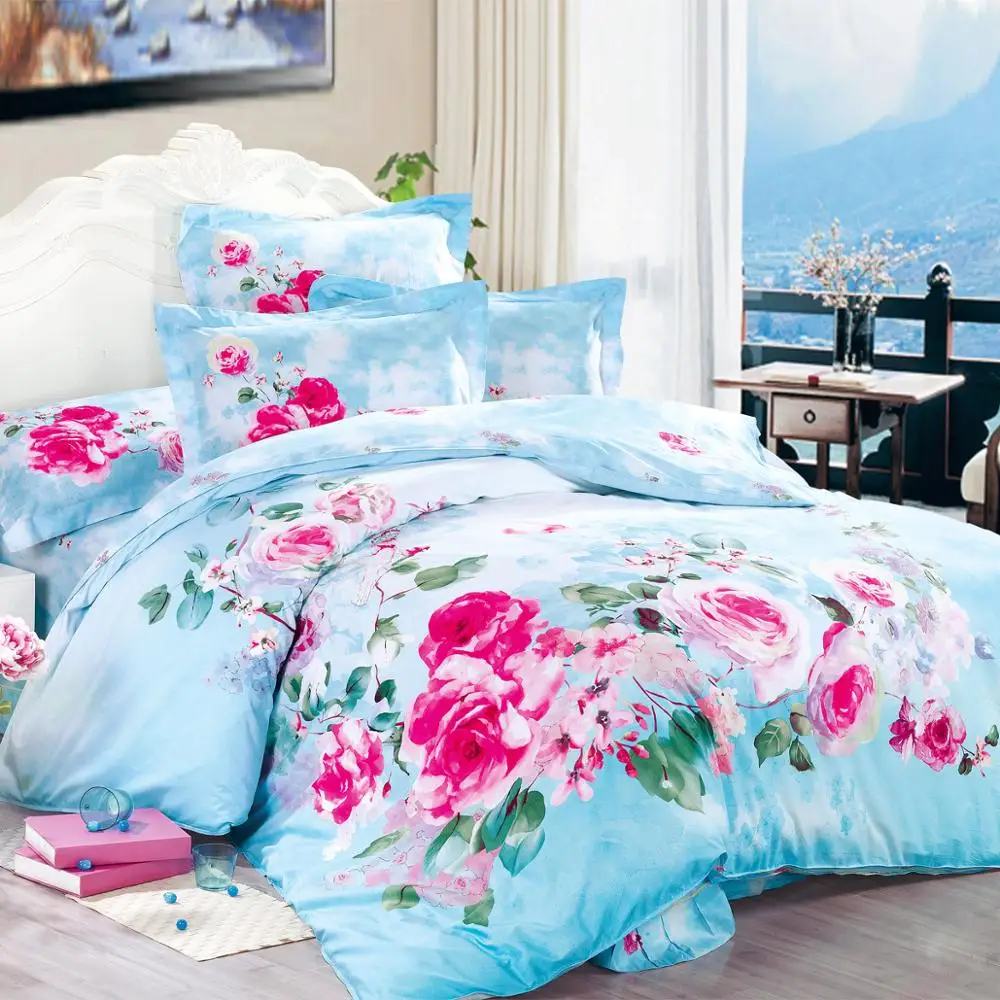 factory supply directly 100% polyester disperse printing  for bed sheets fabric