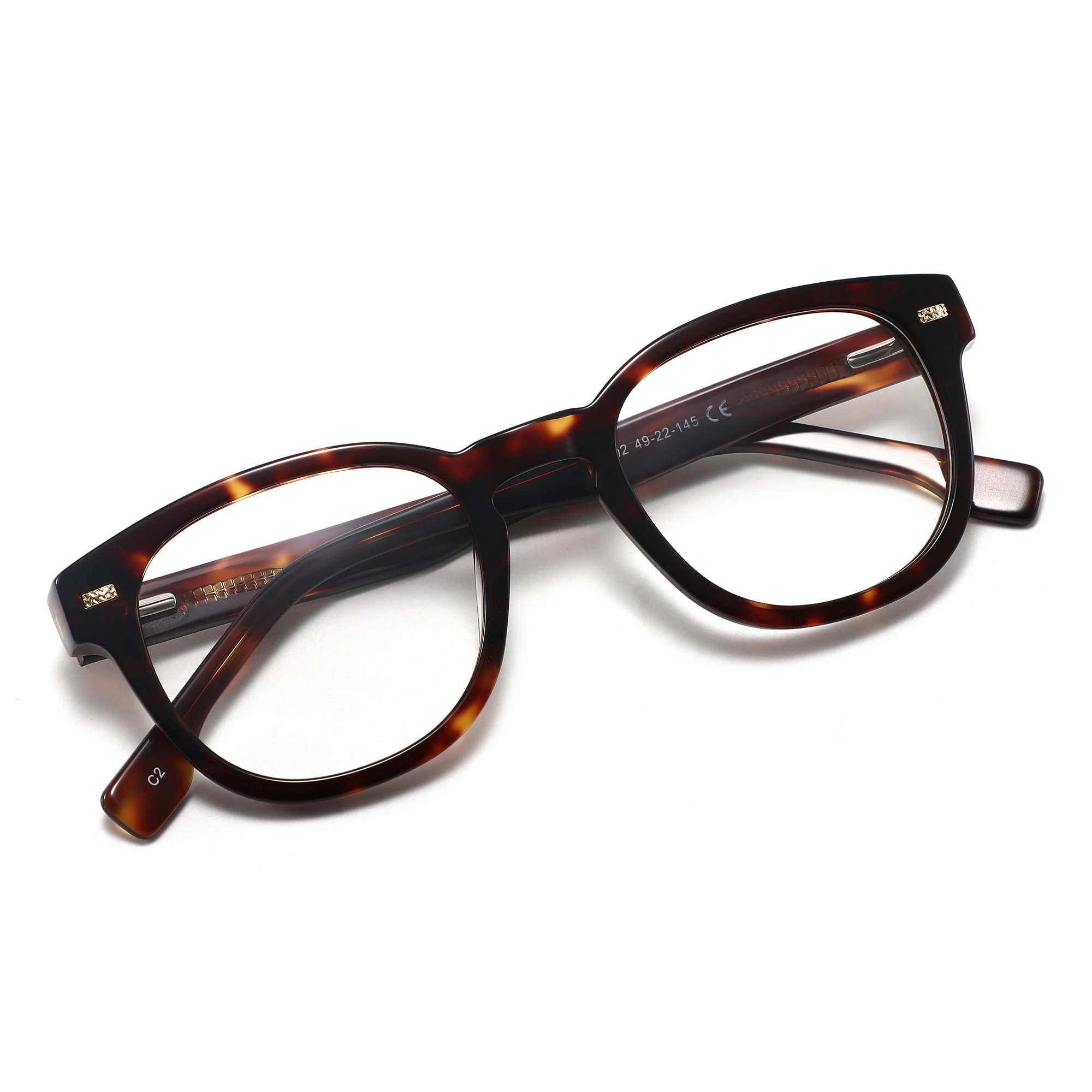 2023 High Quality Women Fashion Acetate Optical Frame Handmade Designer Spectacles Eyeglass Frames