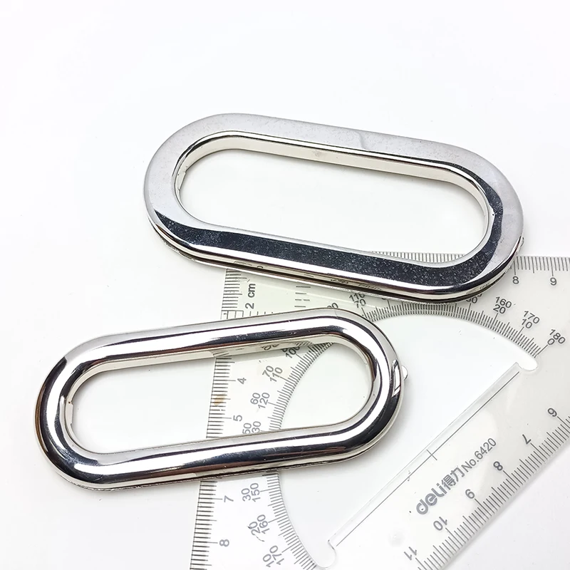 Big Size Oval grommet Metal Eyelet Bag Handle for Storage Box Handbag Accessories