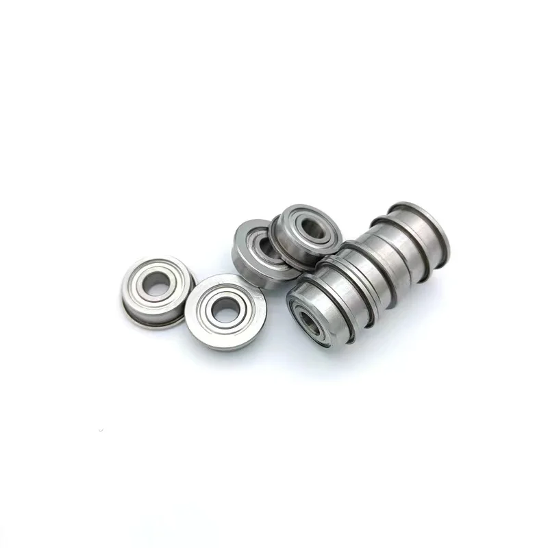 Flange cup type stainless steel bearing SMF128ZZ F687 LF1280 size 8 * 12 * 3.5mm ordinary grade, high-quality grade, motor grade