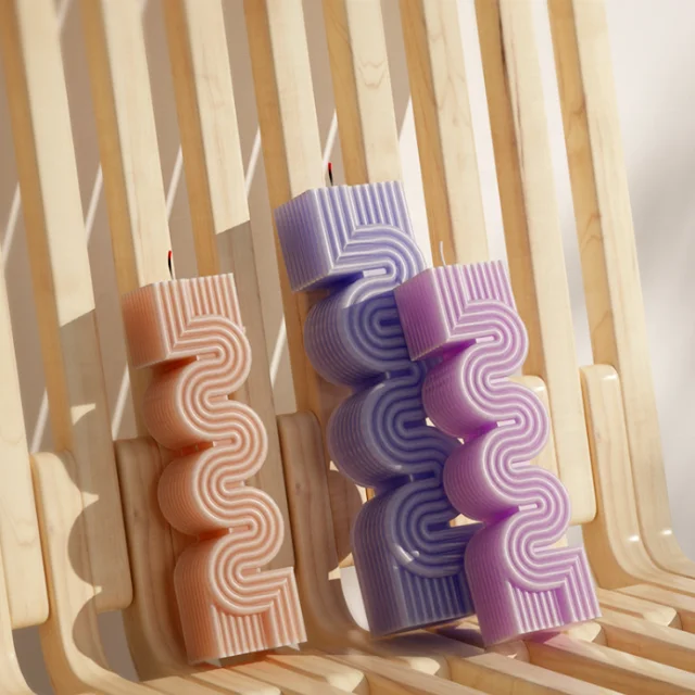 DLR1267 factory wholesale Panshan highway modeling candle mold aromatherapy mold soap silicone mold