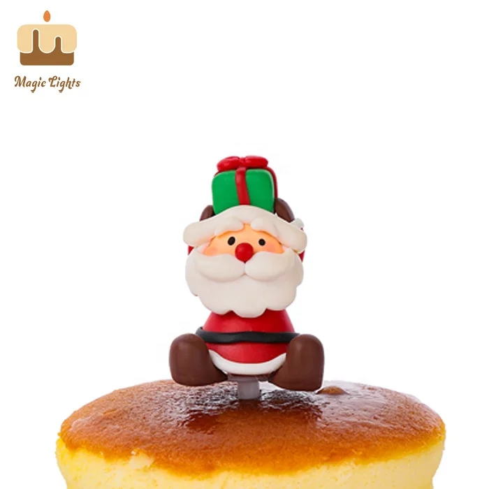 Clay Crafts Christmas Cake Decoration