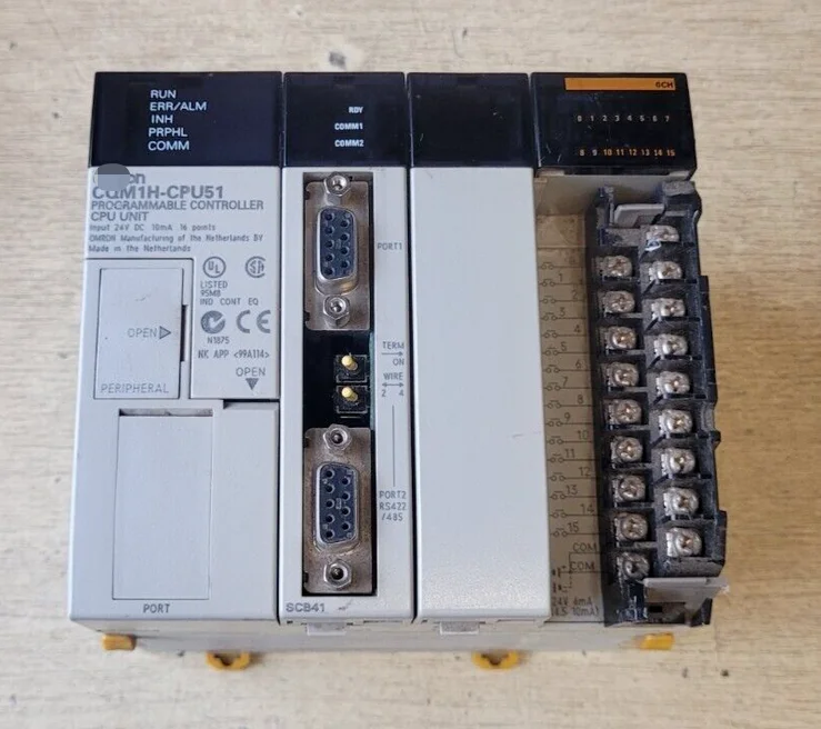 Gold Seller Original CQM1H-CPU51 CQM1H-CPU11 Low cost plc controller CQM1H series module price for Omron