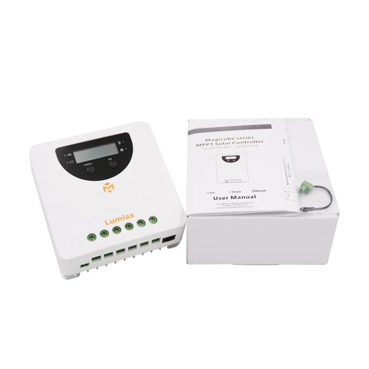 CE ROHS 12V 24V 36V 48V 20A 30A 40A 60A 100A Solar Panel 300 Watt Mppt Luminous Solar Charge Controller