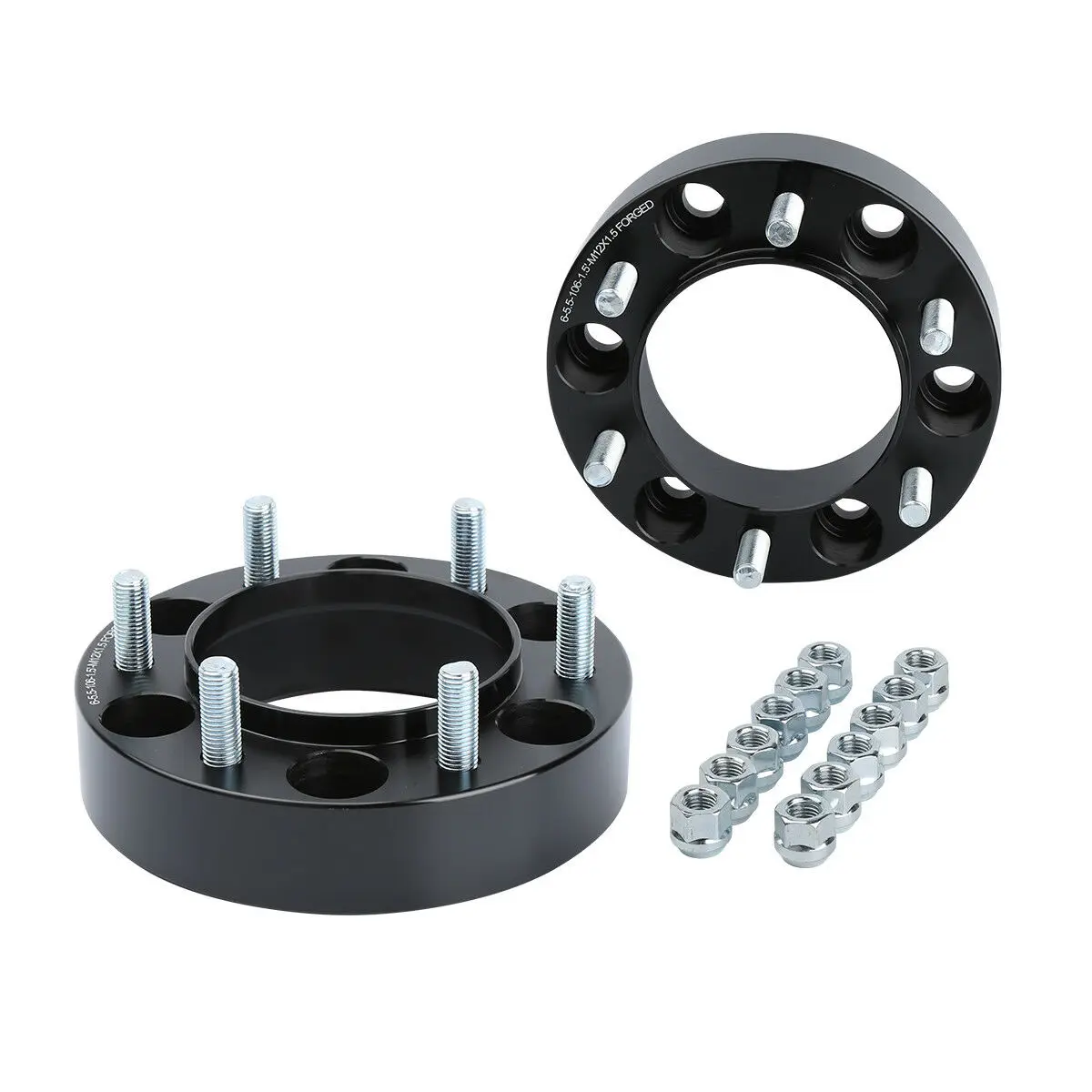 Wheel Spacers 4 Aluminum Alloy Hubcentric Adapter Studs Forged Wheel Spacers