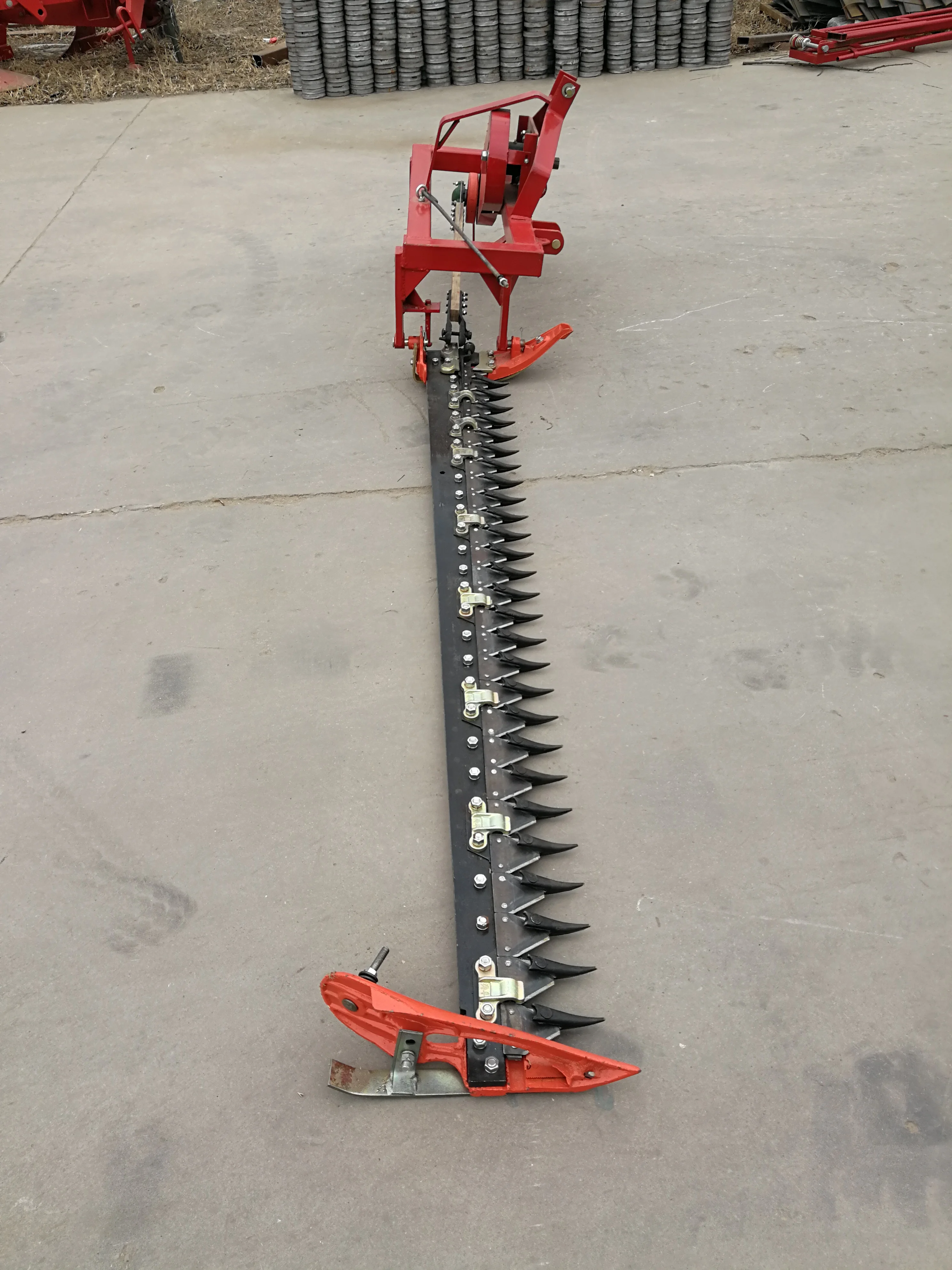 2.1 Agricultural small tractor mounted side reciprocating lawn grass sickle bar mower alfalfa cutter machine