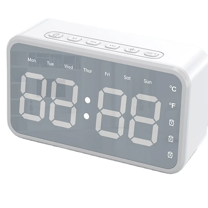 The karaoke sub woofer speaker, which plays music and has an alarm clock, will be sold in 2023