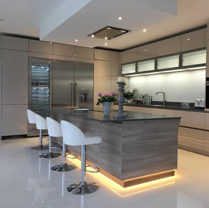 Modern design luxury simple modern design kitchen cabinet for house use