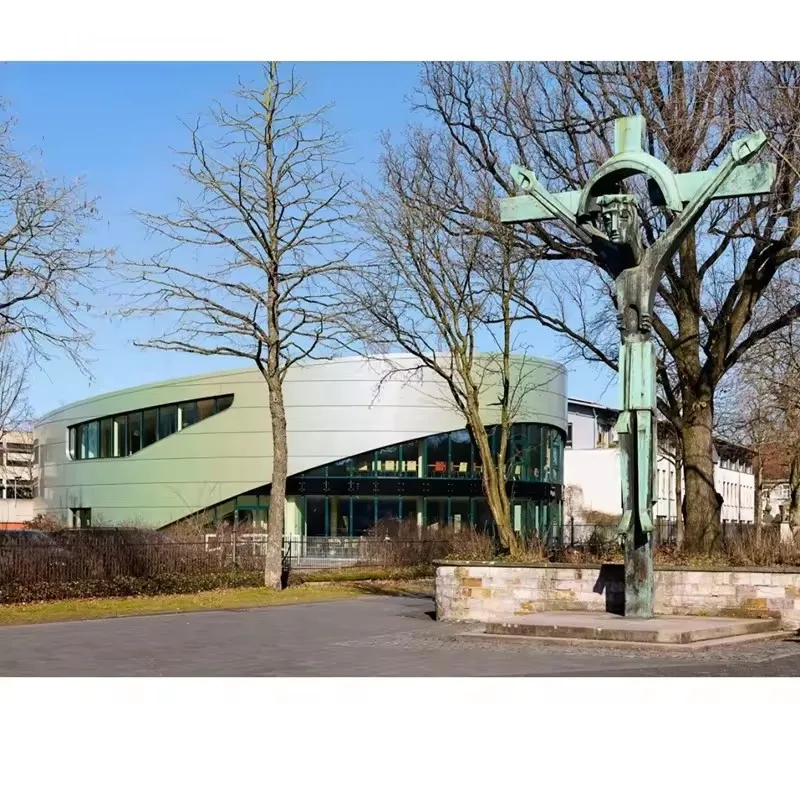 Customizable Moisture Proof ACP Facade Materials Aluminum Composite Panel