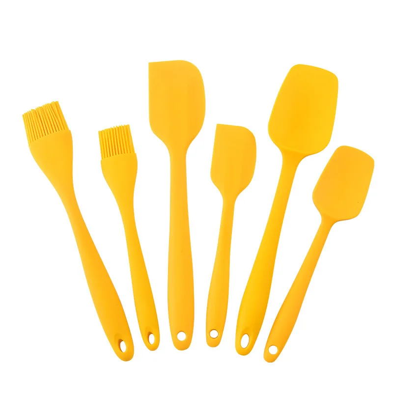 
6 Piece Non-Stick Silicone Spatula Set 