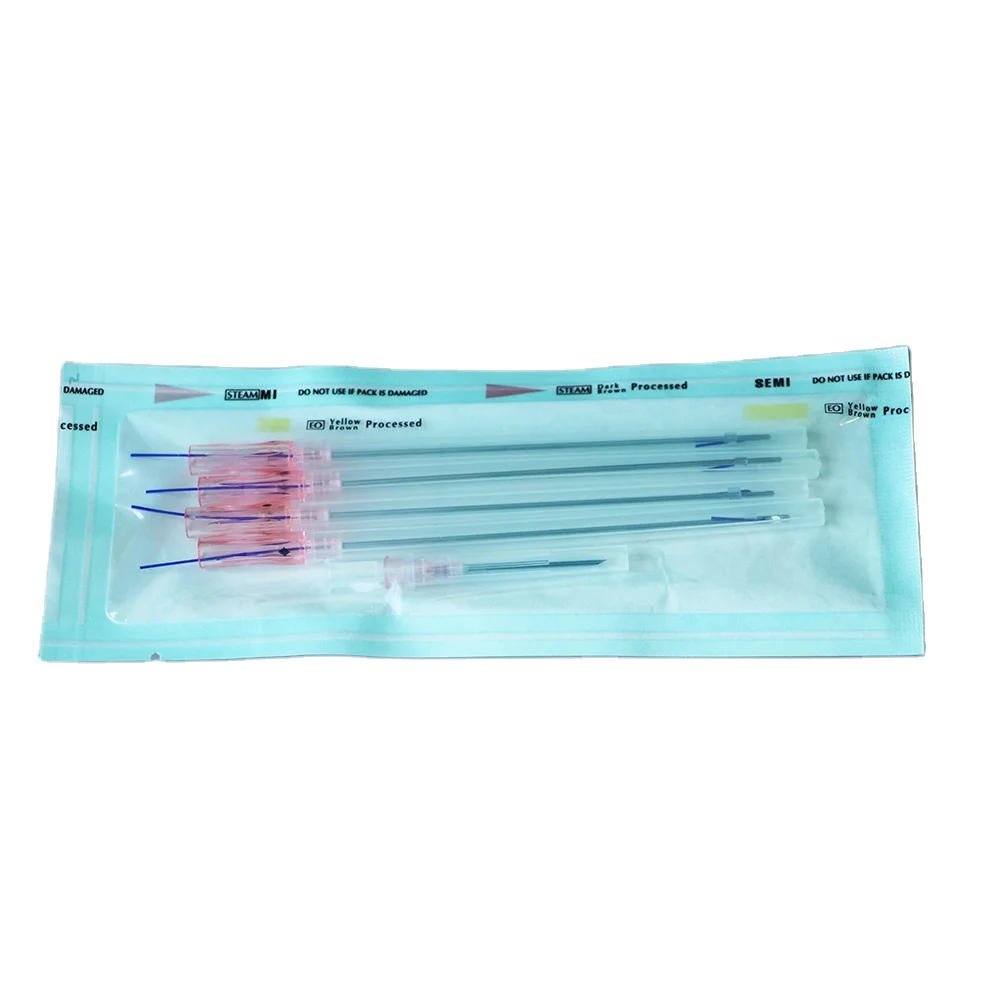 Pdo Pcl Thread blunt tip Fios De Pdo Molding Lifting Threads cannula Cog 18g 100mm pdo thread lifting face