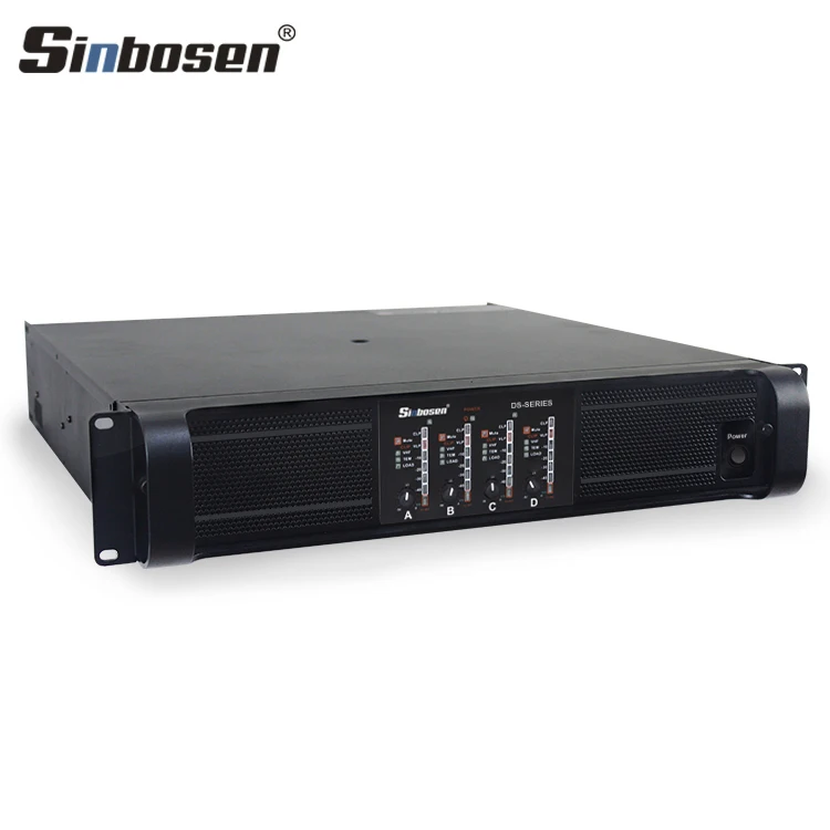 Class td 4 channel sound power amplifier 2500w 10Q professional audio for 15 inch line array