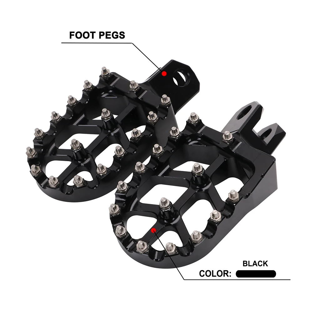 JFG FOR SUZUKI DRZ 400 DRZ400 Footpeg Foot Pegs MX Moto cross Motorbike Dirt Pit Bike Aluminum CNC Motorcycle Footrests