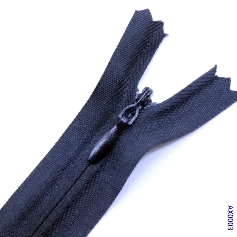 
 Лидер продаж, прочная Лента, 16 дюймов, невидимая нейлоновая лента на молнии, в наличии, зубчатая гладкая застежка-молния  