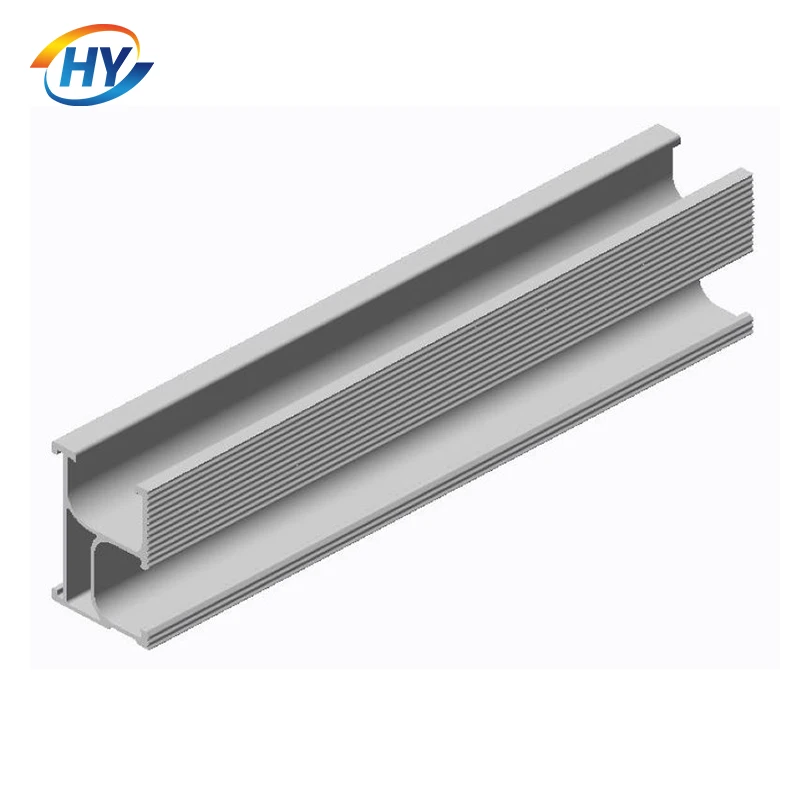 Professional custom aluminium framed sliding glass door window profile new design extrusion aluminum alloy rail profiles