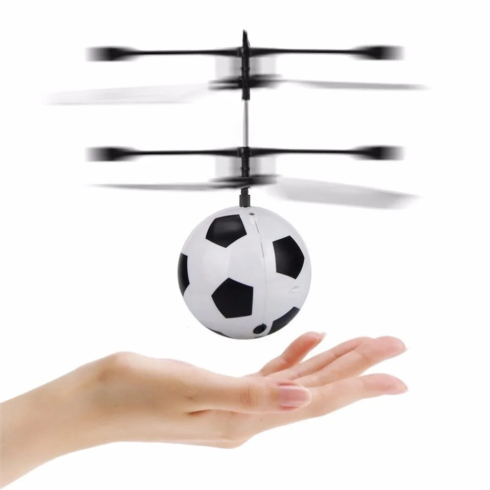 2025 Hot Selling Hover Flying Ball Infrared Hand Induction Football Helicopter Toys for Children Gifts