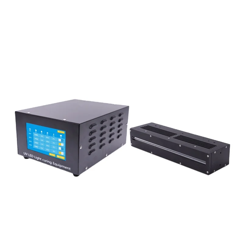 UVLED Array 10-300mm UV Shadowless Adhesive Transfer Adhesive Photosensitive Resin Cold Light Source Curing and Drying Equipment