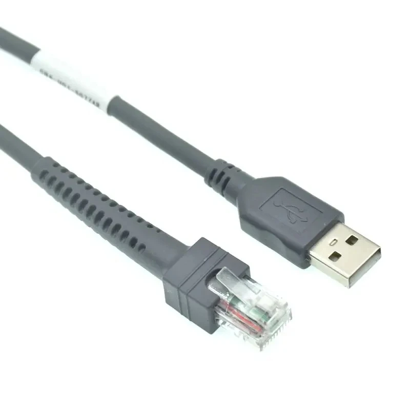 LS2208 Scan gun data cable usb RJ48 RJ50 interface scanning device cable suitable for Zebra Xunbao Motorola Honeywell Delijie