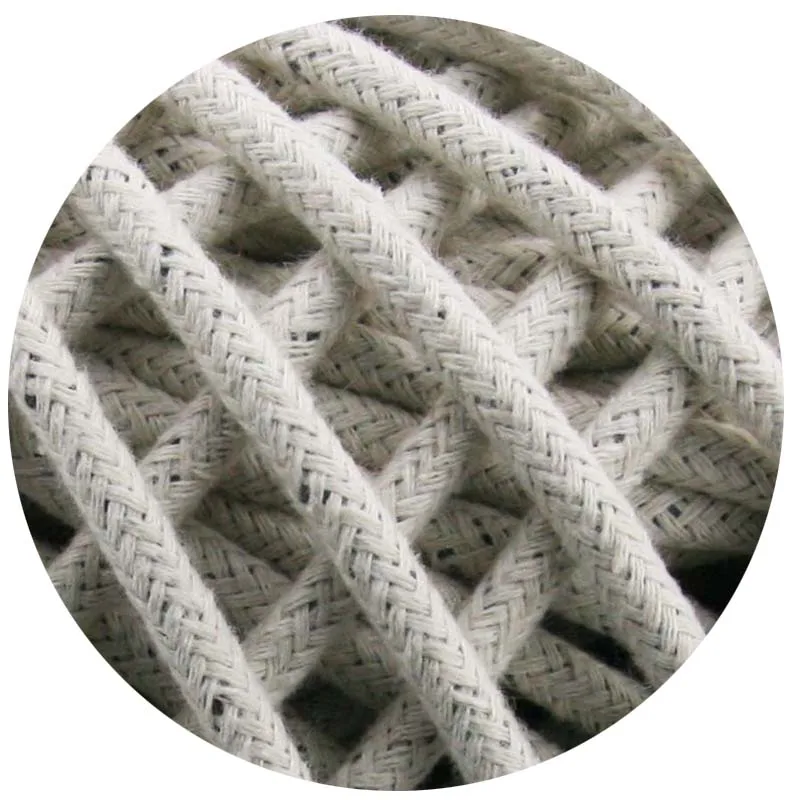 Factory Direct Supply White 3mm 4mm Wholesale Cotton Rope Hot Selling Portable Washing Line Clothesline