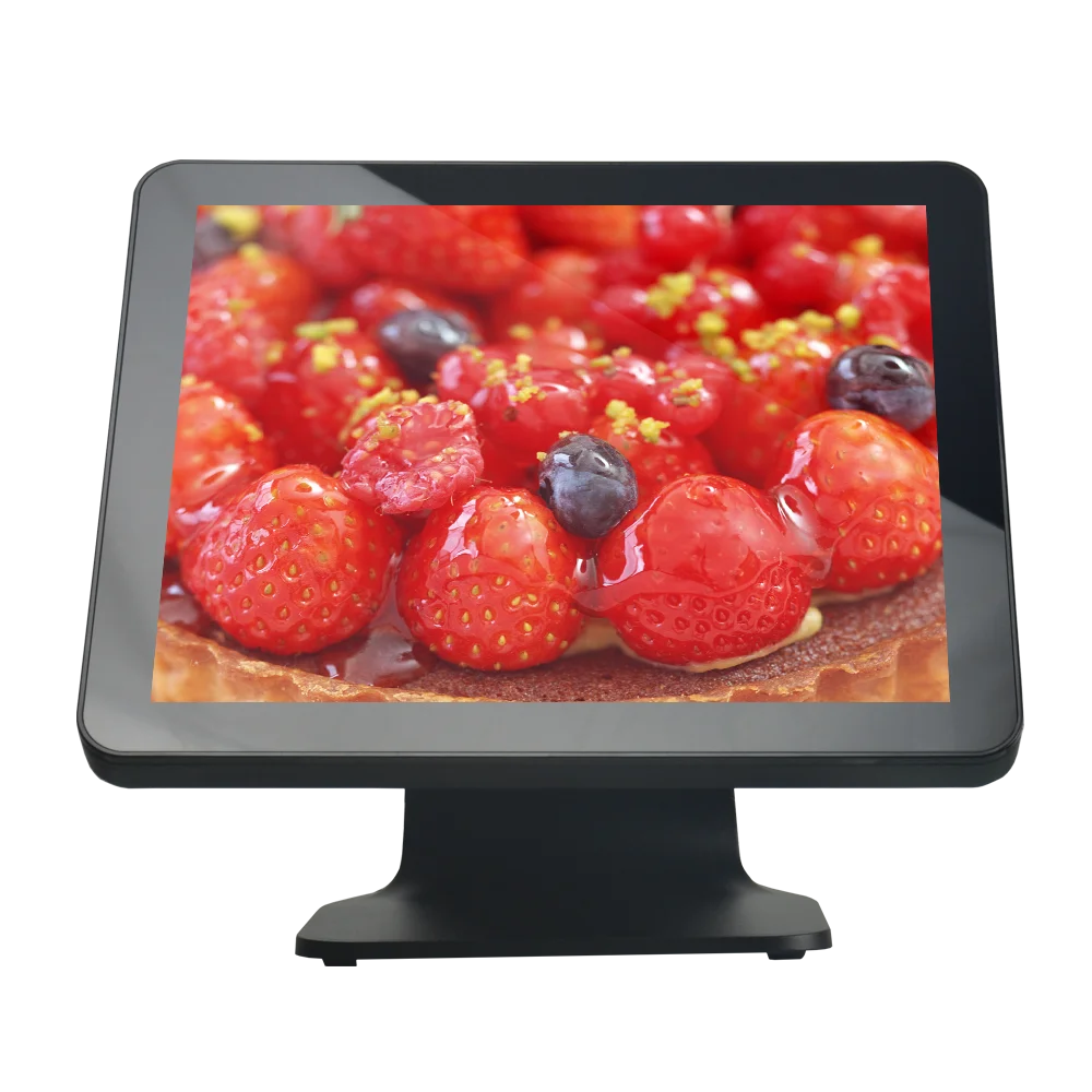 Квадратный экран 17 дюймов все в одном pos емкостный сенсорный экран pos системы для продажи