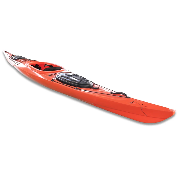Plastic Paddle Boat Sit In Ocean Racing Kayak For Sale