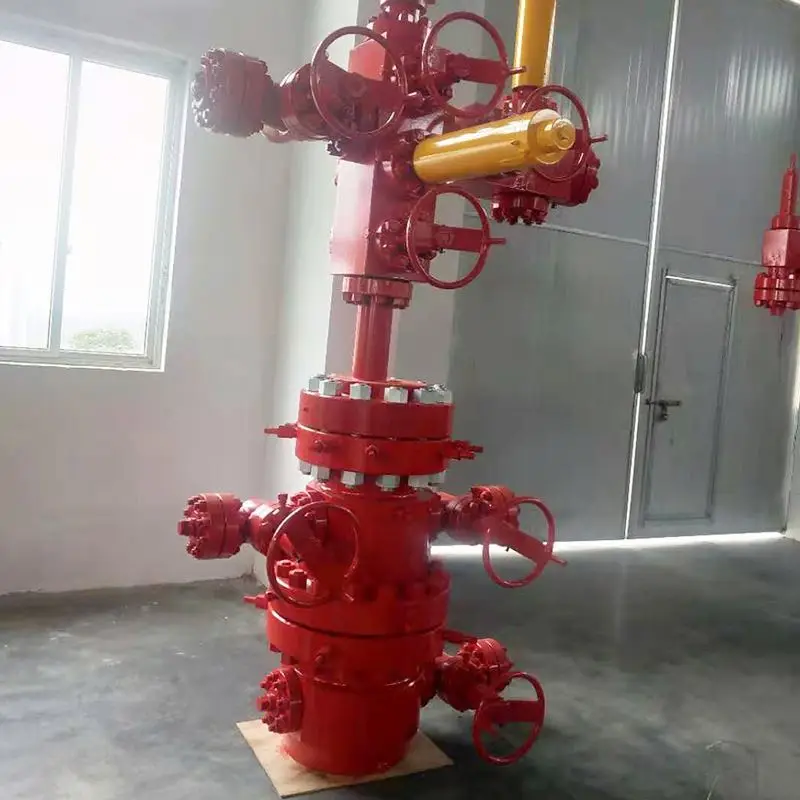 API 6A unitized wellhead and x-mas tree & equipment for oil production