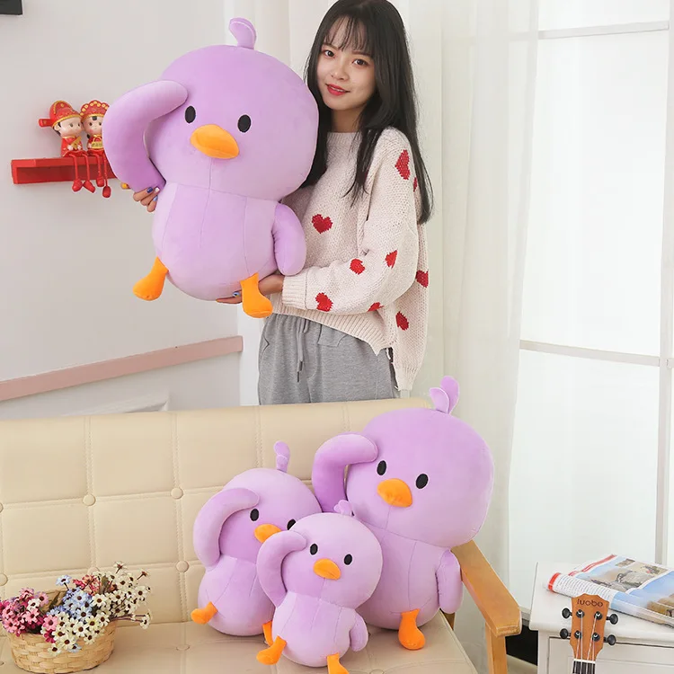 custom popular cheap promotional small cute duck stuffed gift super soft animal smart plush toy