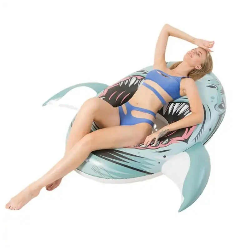 Inflatable Animal Swimming Tube adults Pool Floating Ring Children Shark Inflatable Swimming pool float toys