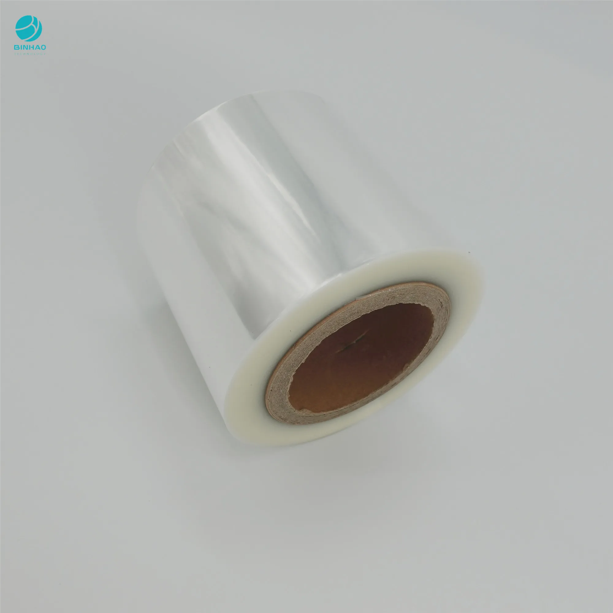 18 Micron Tasteless Transparent Food Grade Level  Bopp Film For Cigarette Boxes Packaging