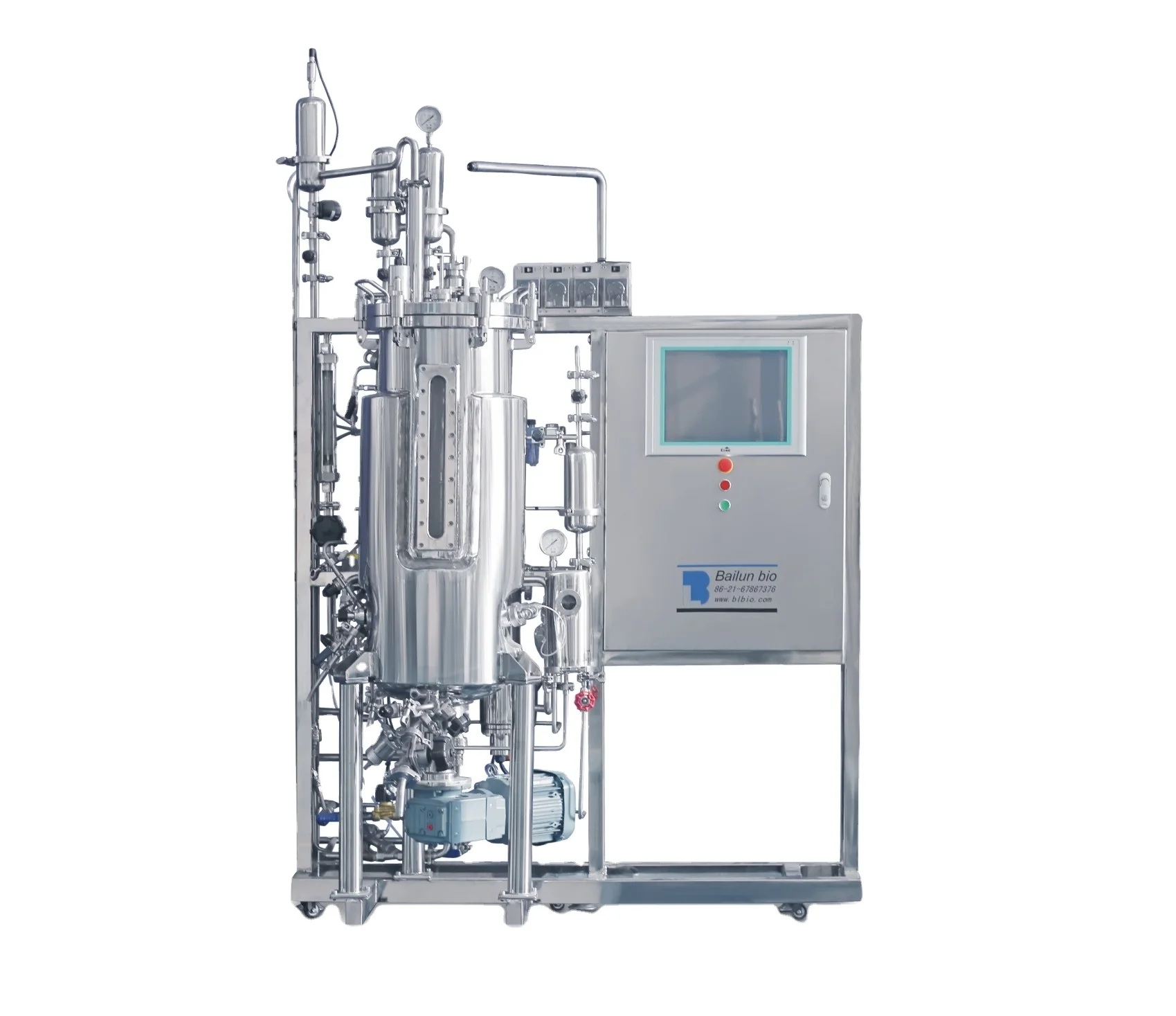 bottom mixing bioreactor fermenter equipment mixing machine fermentador yogur 200 litros