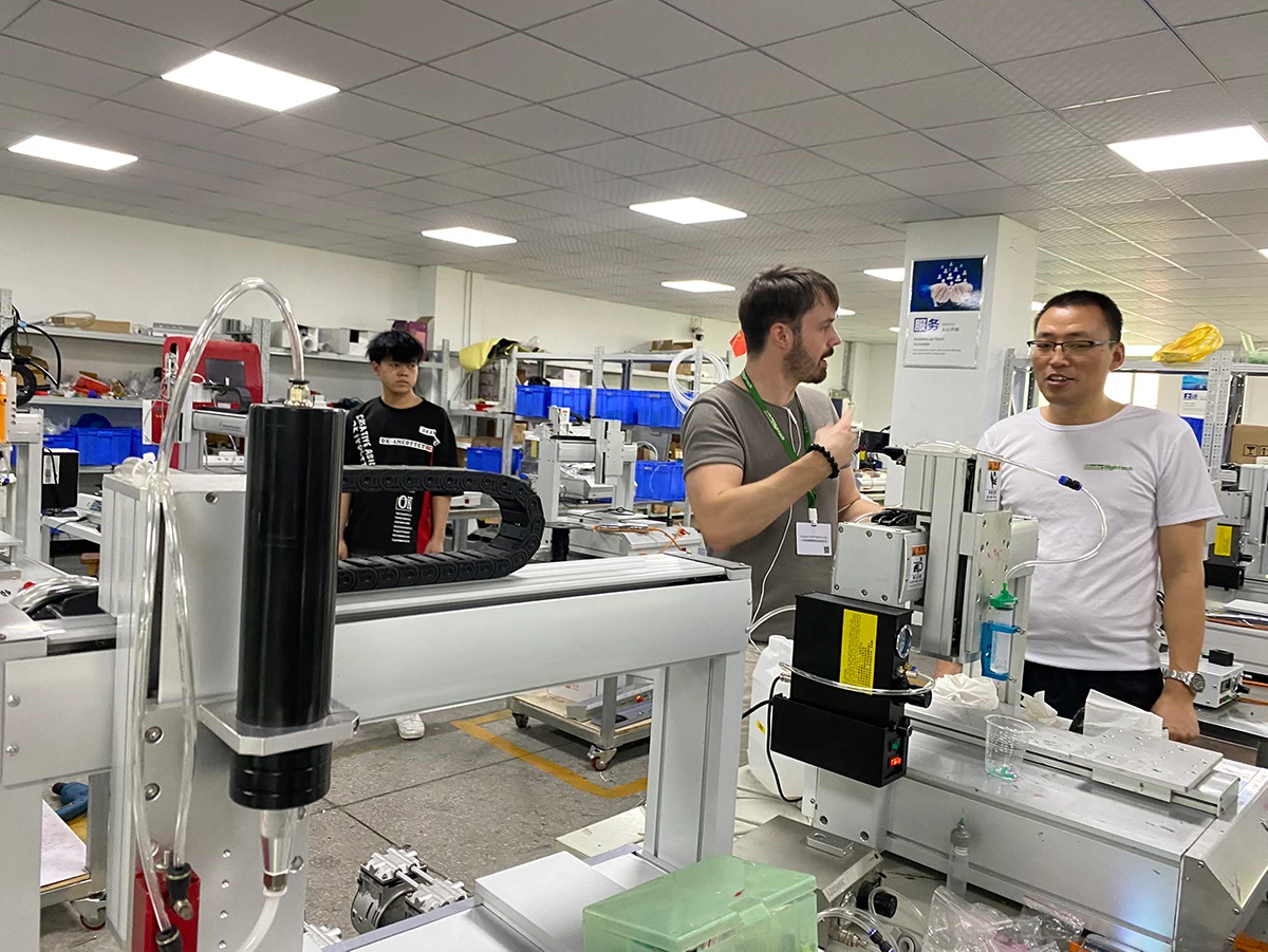 Automatic tin feeding machine constant temperature soldering iron tabletop multi function soldering machine Soldering Robot