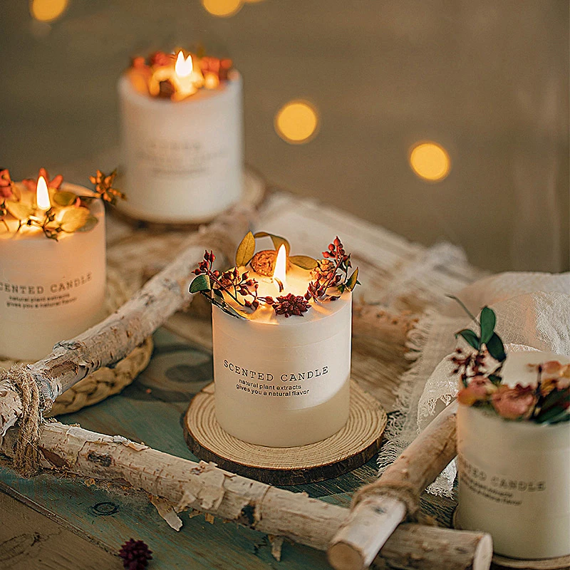 Hot selling good quality using candles luxury candles soy wax