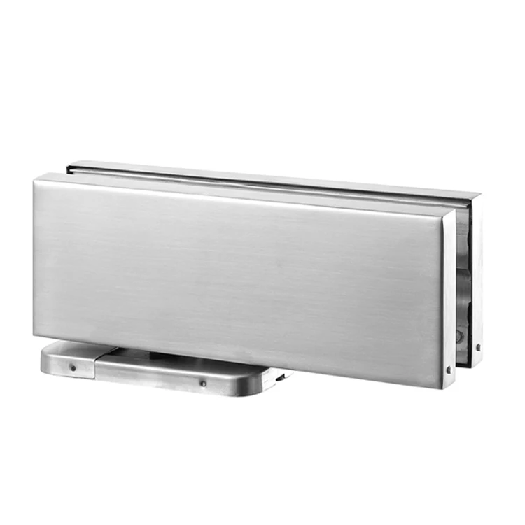 Glass Door Hardware Patch Fittings Stainless Steel 304 Square Spindle Hydraulic NO Digging Floor Spring