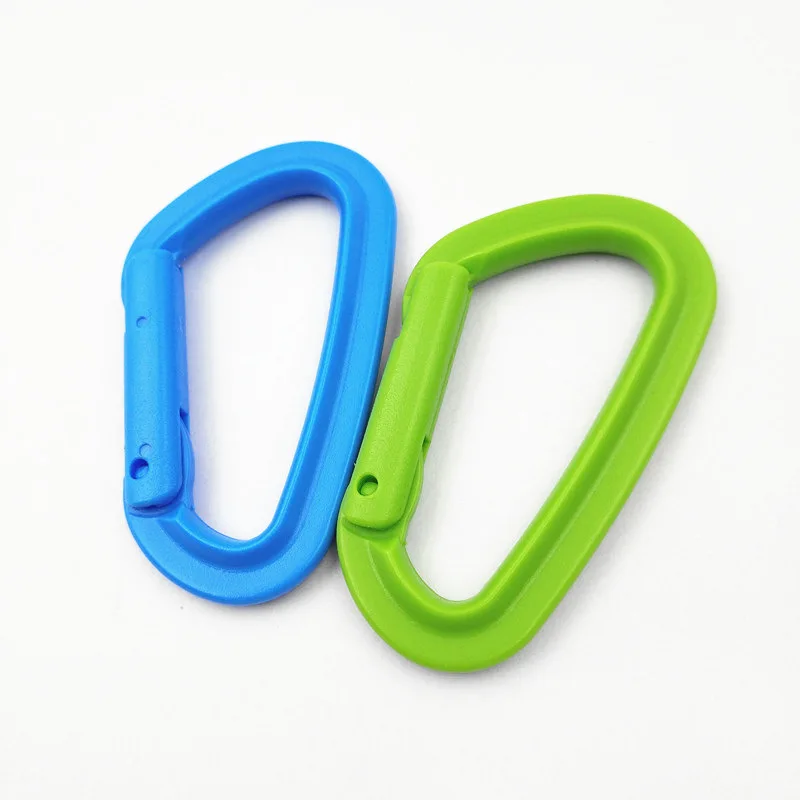 ABS Custom Buckle Hook Strong Plastic Clasp Clips Portable D-shaped Carabiners