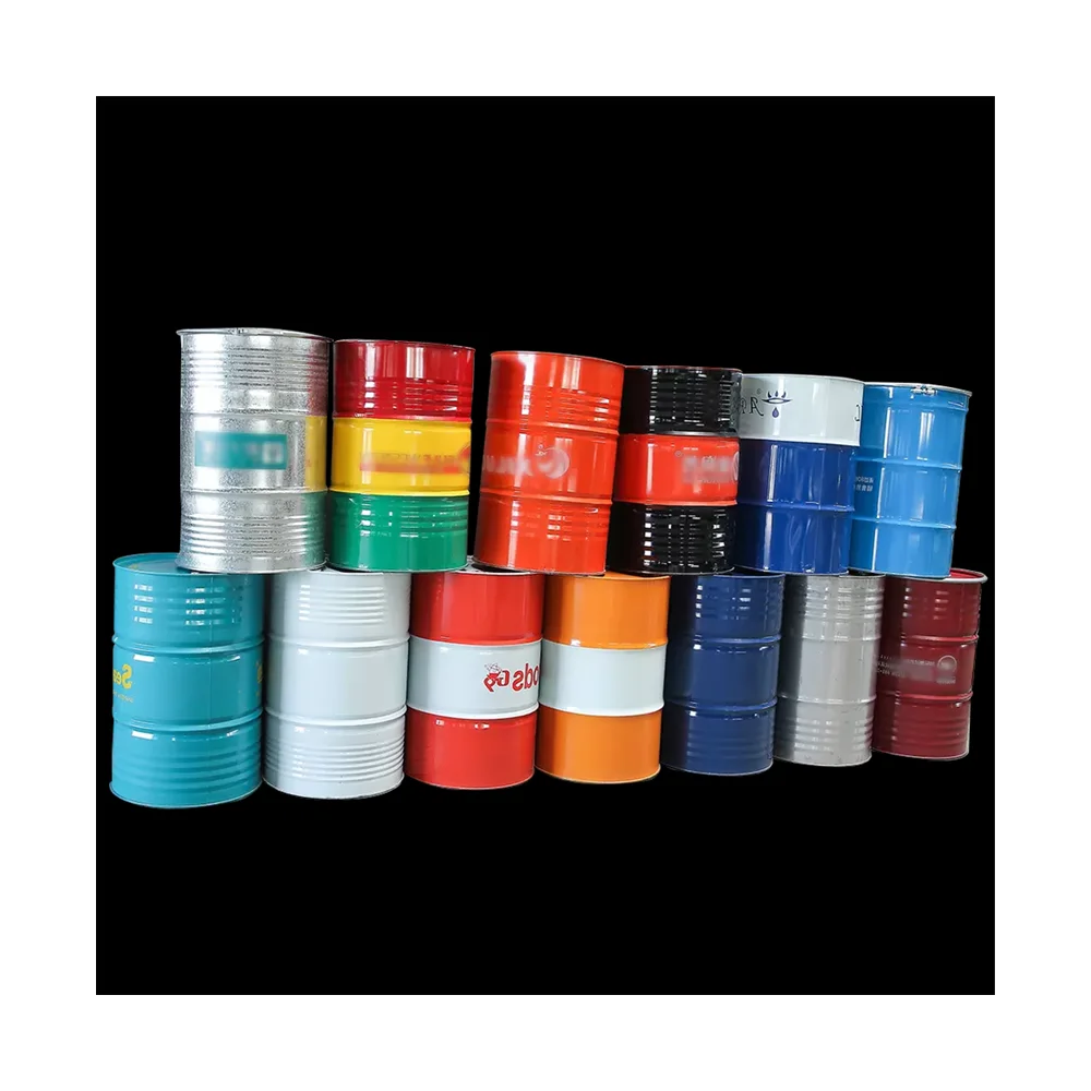 New Design gold supplier barrel 55 Gallon Steel Chemical Bucket Usage Drums For Sale