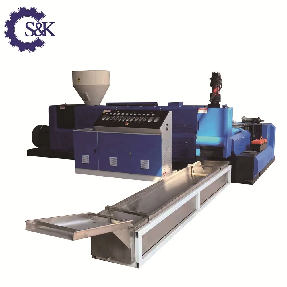 plastic recycling granulators /granulating /pelletizing extrusion production line machine for pe Polyethylene films recycle