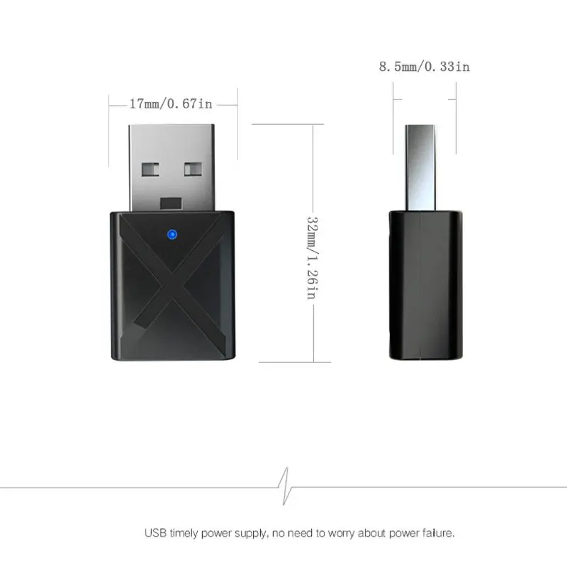 Бесплатная доставка беспроводной USB-передатчик 2 в 1 приемник BT стерео аудио музыкальный адаптер с кабелем 3 5 мм для телевизора MP3 ПК