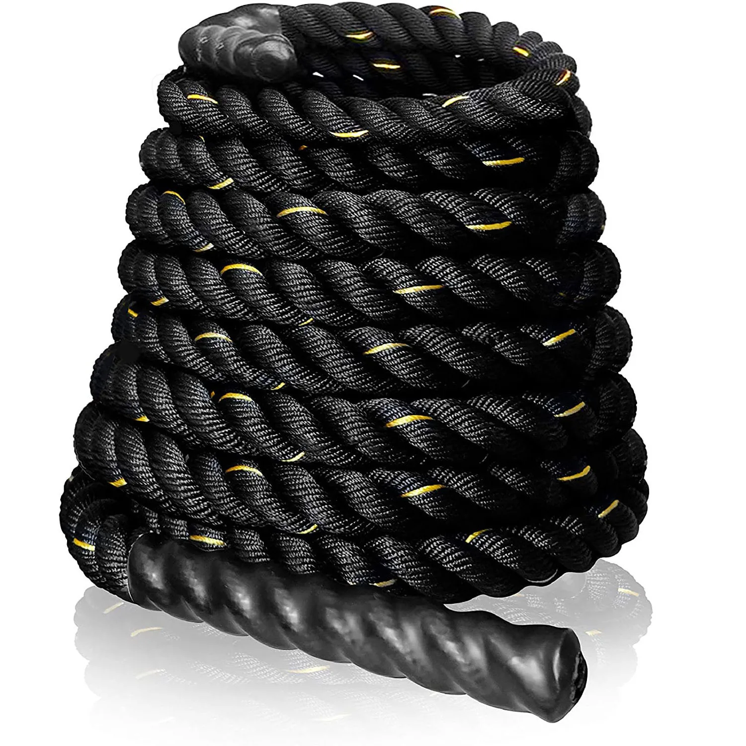 38mm*3m 100% Poly Dacron Heavy Battle Ropes for Strength Training Cardio CrossFit Exercise Rope